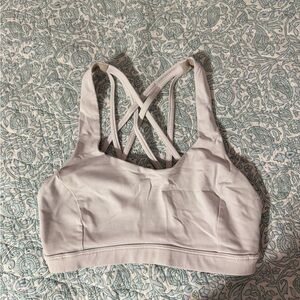 Lululemon Athletica White Sports Bra